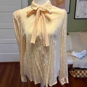 & Other Stories Neck Tie Blouse